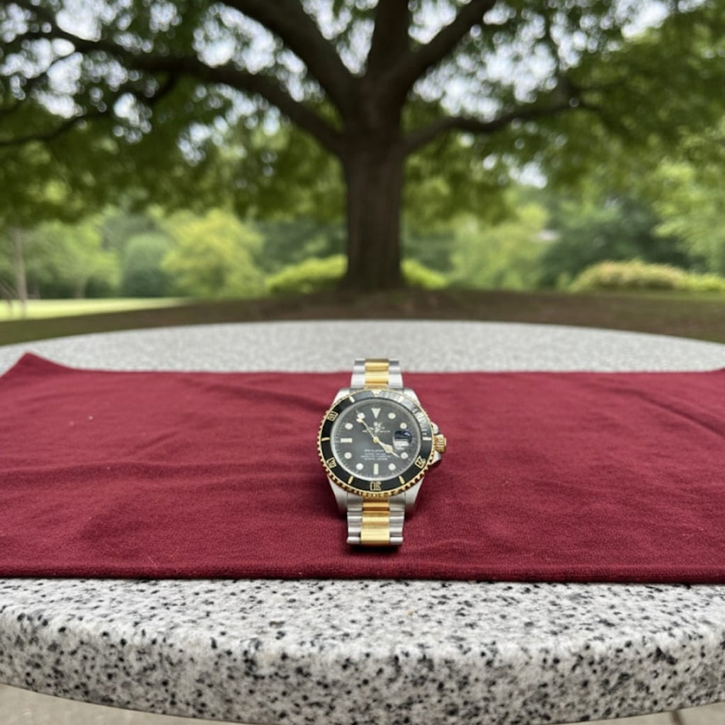 ROLEX SUBMARINER CHAIN with Rotating Dial with Date Buy one get one Aura free